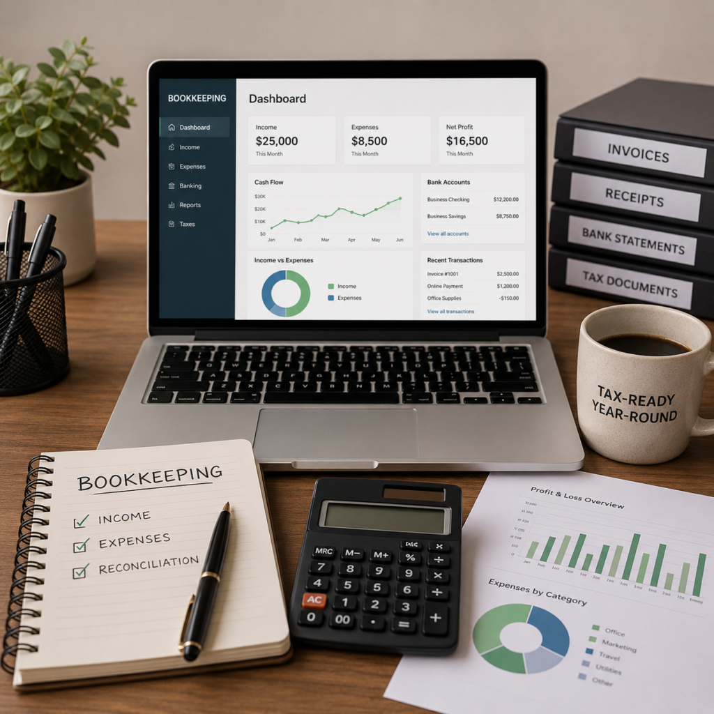 Tax-Ready Bookkeeping image